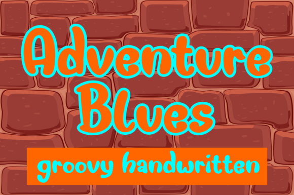 Adventure Blues: A Cute Handwritten Font for Makers