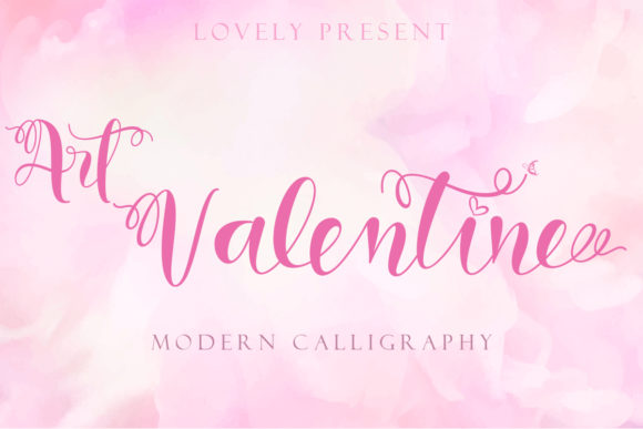 Art Valentine: A Handwritten Font for Campaigns That Need Heart