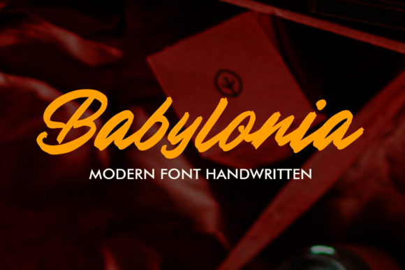 Babylonia: A Handwritten Font for Modern Web Design