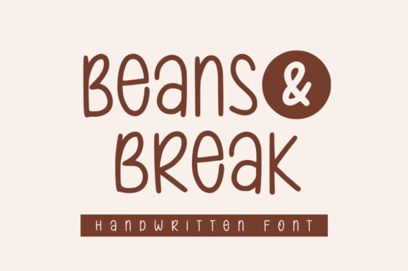 Beans Break: A Playful Handwritten Font for Crafters and Sellers