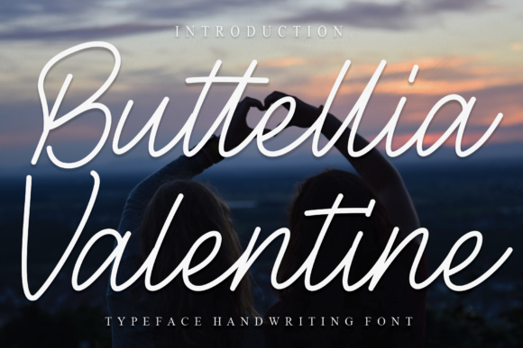 Buttellia Valentine: A Romantic Script Font for Web Design