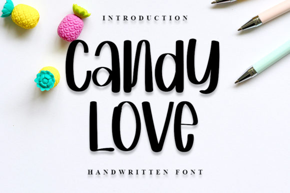Candy Love: A Handwritten Font for Small Business Branding