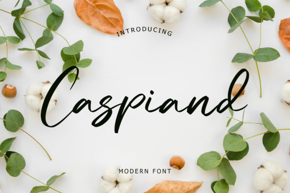 Caspiand: A Modern Handwritten Font for Crafters and Makers