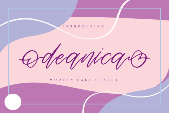 Deanica: A Graceful Script Font That Elevates Brand Identity