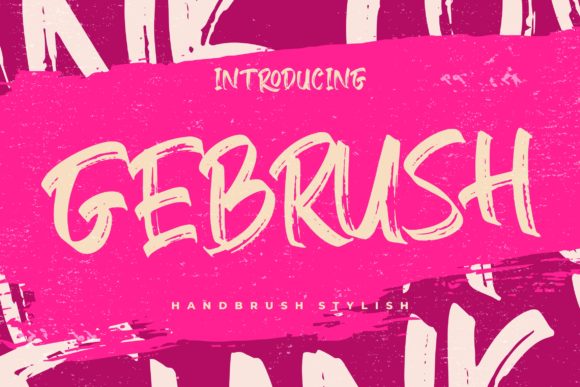 Gebrush: A Handwritten Font That Adds Personality to Campaign Designs
