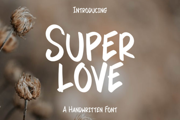 h1>Super Love: A Handwritten Font That Elevates Craft and Product Design