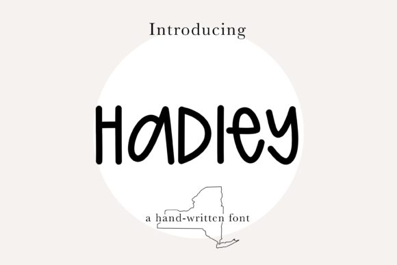 Hadley: A Handwritten Sans Serif Font for Makers