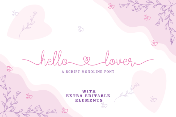 Hello Lover: A Refined Script Font for Business Branding