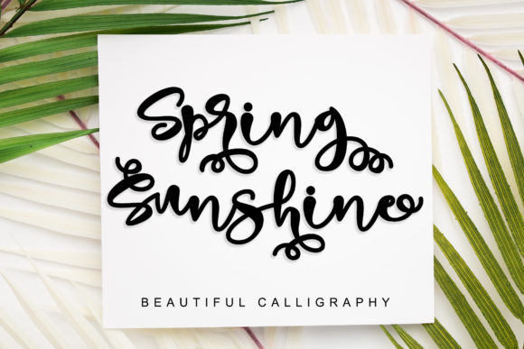 How Spring Sunshine Font Transformed My Small Business Branding