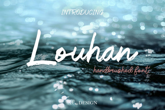 Louhan: A Trendy Handwritten Font for Editorial Design