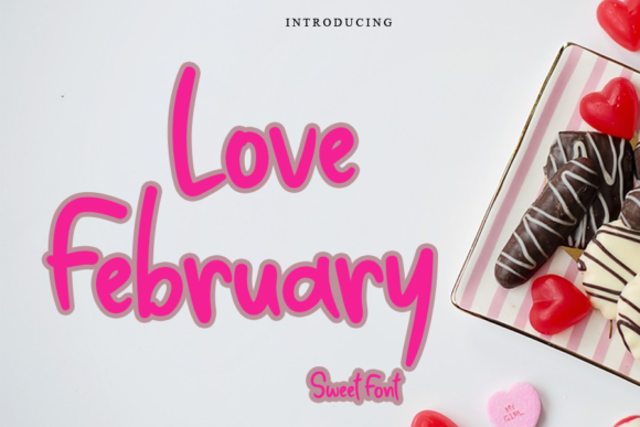 Love February: A Whimsical Handwritten Font for Campaigns