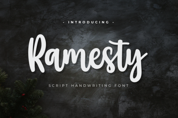 Ramesty: A Handwritten Font for Campaigns