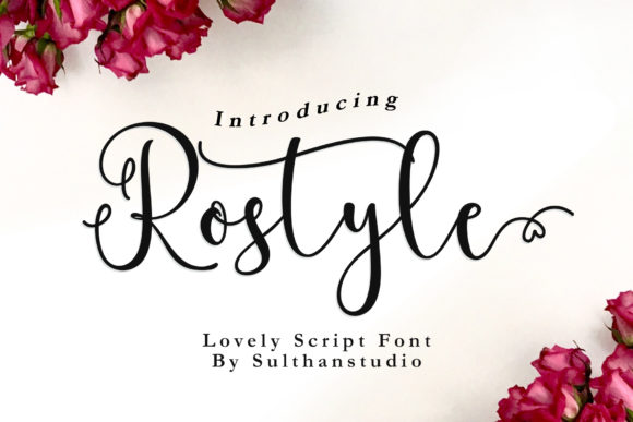 Rostyle: A Sweet Script Font for Modern Web Design