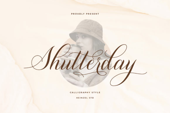 Shutterday: A Handwritten Font for Polished Branding