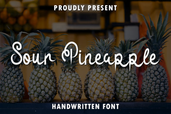 Sour Pineapple: A Bold Script with Personality