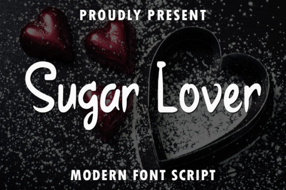 Sugar Lover: A Bold Handwritten Font for Editorial Design